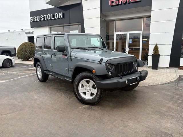 Used 2015 Jeep Wrangler Unlimited Sport with VIN 1C4BJWDGXFL639350 for sale in Stonington, CT
