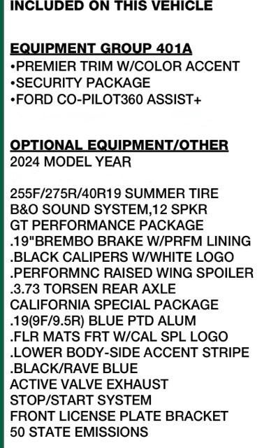 2024 Ford Mustang GT