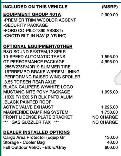 2024 Ford Mustang GT Premium Fastback