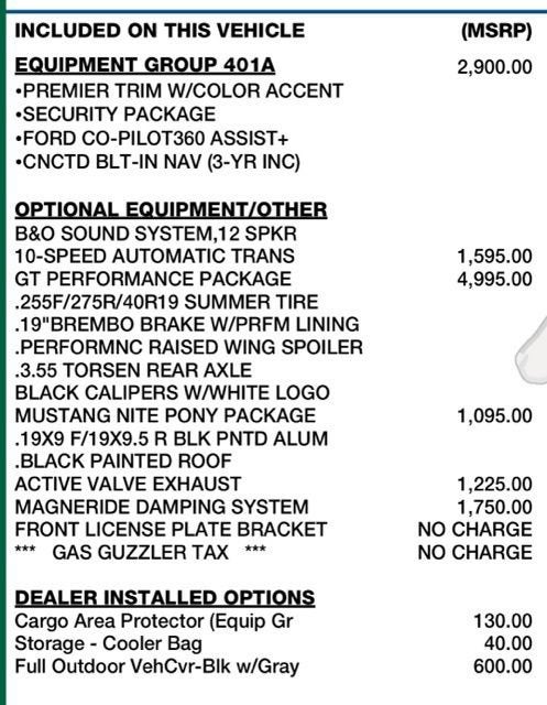 2024 Ford Mustang GT Premium Fastback