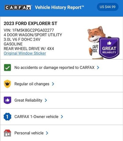 2023 Ford Explorer ST
