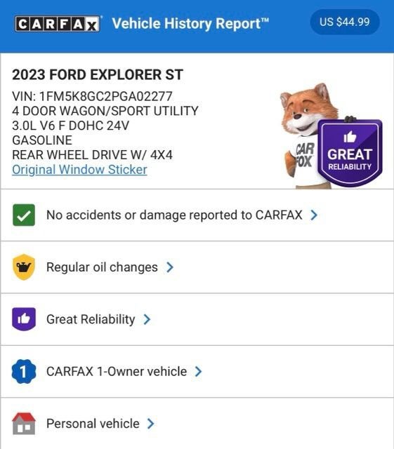 2023 Ford Explorer ST