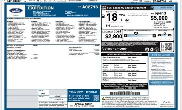 2025 Ford Expedition Tremor