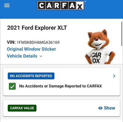 2021 Ford Explorer XLT