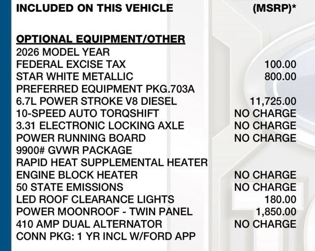 2026 Ford Super Duty F-250 SRW XL