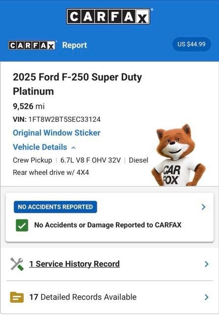 2025 Ford Super Duty F-250 SRW XL