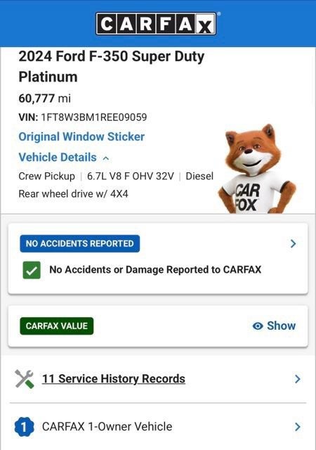 2024 Ford F-350 Platinum