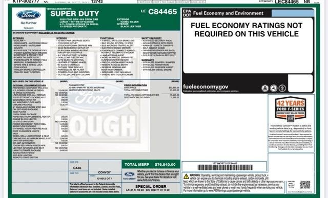 2020 Ford Super Duty F-350 SRW XL