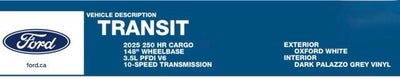 2025 Ford Transit Cargo Van NA