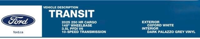 2025 Ford Transit Cargo Van NA