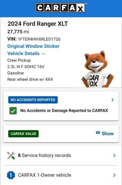 2024 Ford Ranger XLT