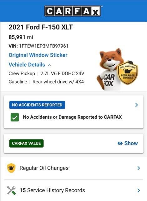 2021 Ford F-150 XLT