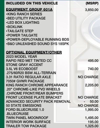 2023 Ford F-150 King Ranch