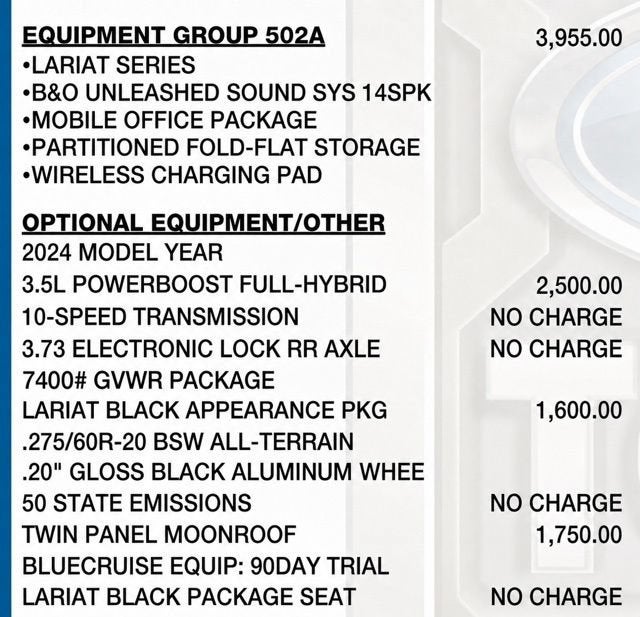 2024 Ford F-150 LARIAT