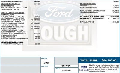 2025 Ford F-150 Platinum