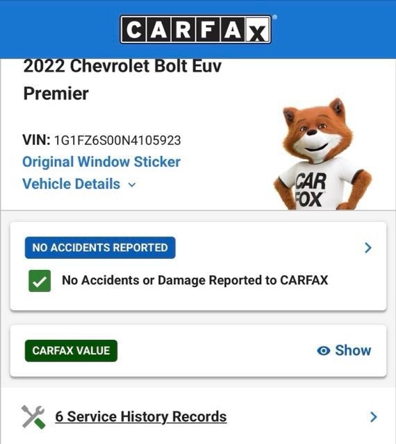 2022 Chevrolet Bolt EUV Premier