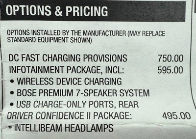 2020 Chevrolet Bolt EV Premier