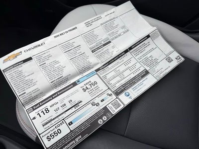 2020 Chevrolet Bolt EV Premier