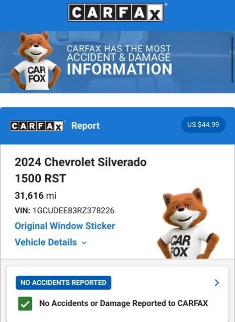 2024 Chevrolet Silverado 1500 RST