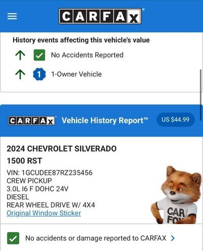 2024 Chevrolet Silverado 1500 RST