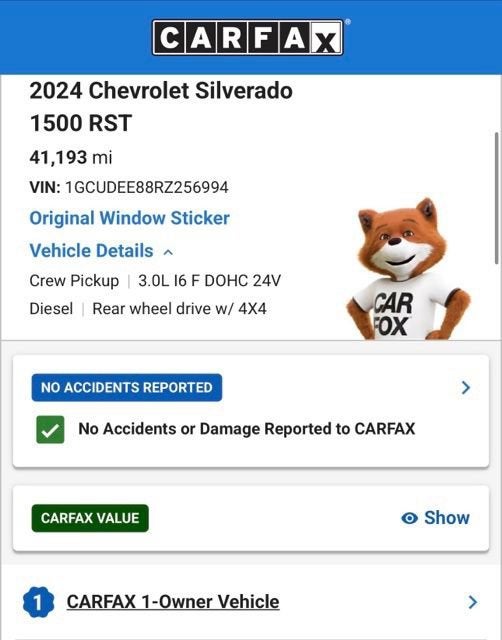 2024 Chevrolet Silverado 1500 RST