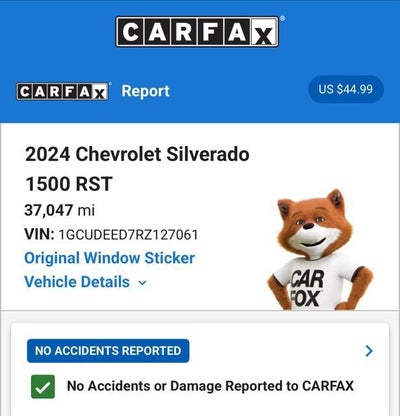 2024 Chevrolet Silverado 1500 RST