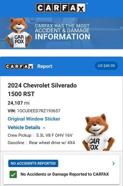 2024 Chevrolet Silverado 1500 RST