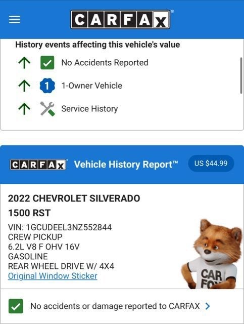 2022 Chevrolet Silverado 1500 RST