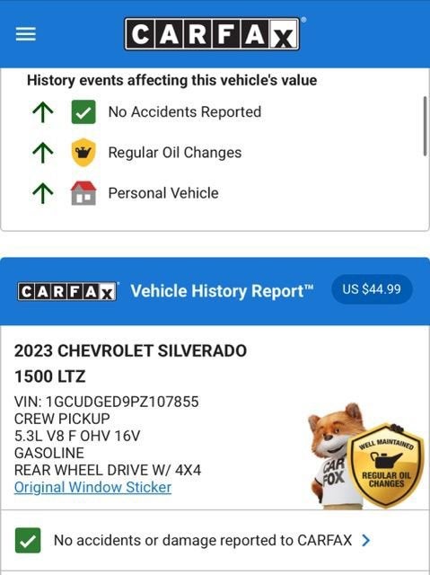 2023 Chevrolet Silverado 1500 LTZ