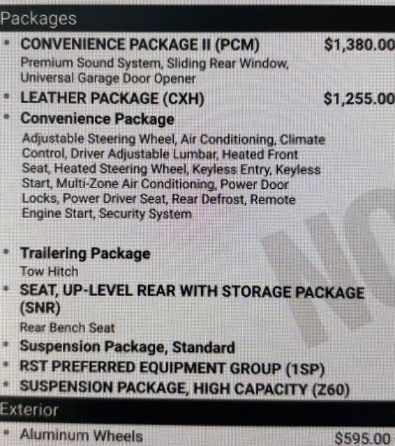 2025 Chevrolet Silverado 1500 RST