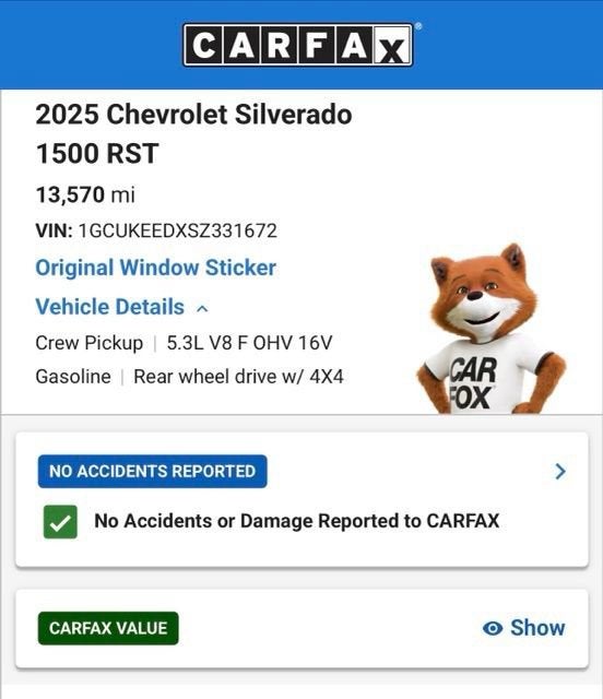 2025 Chevrolet Silverado 1500 RST