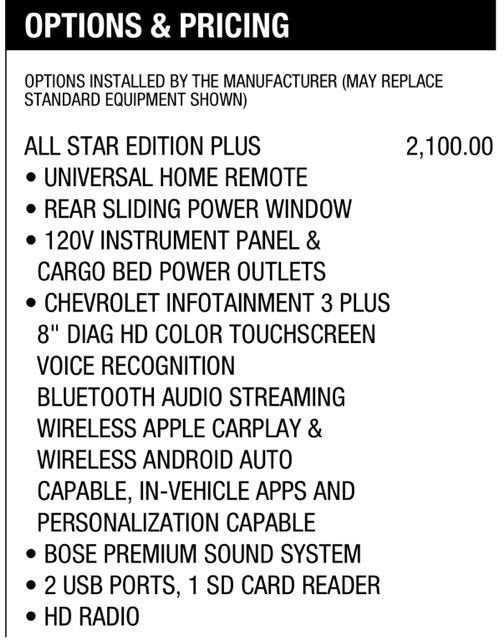 2021 Chevrolet Silverado 1500 RST