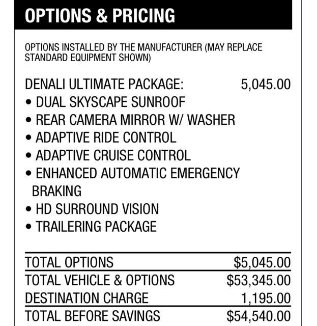 2021 GMC Acadia Denali