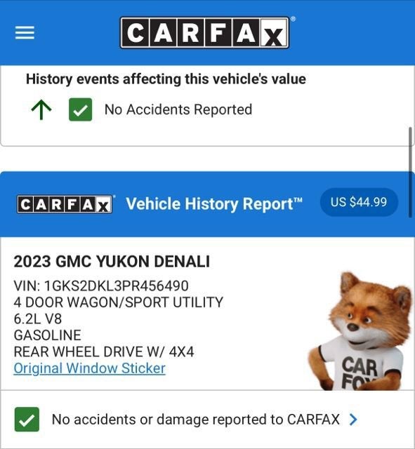 2023 GMC Yukon Denali