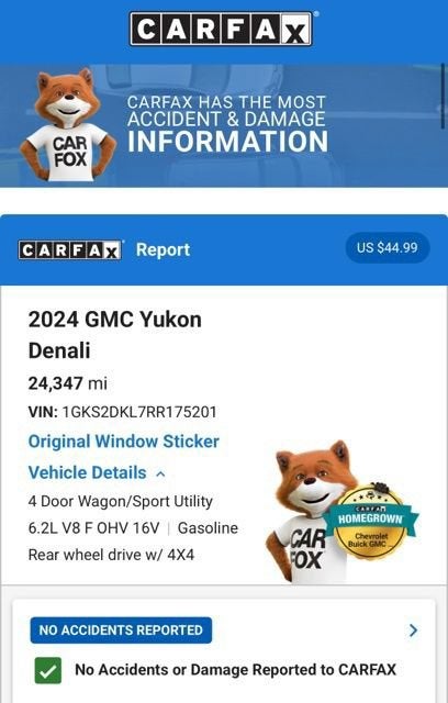 2024 GMC Yukon Denali