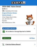 2026 GMC Yukon Denali