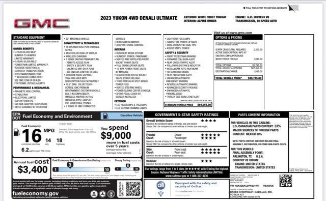 2023 GMC Yukon Denali Ultimate