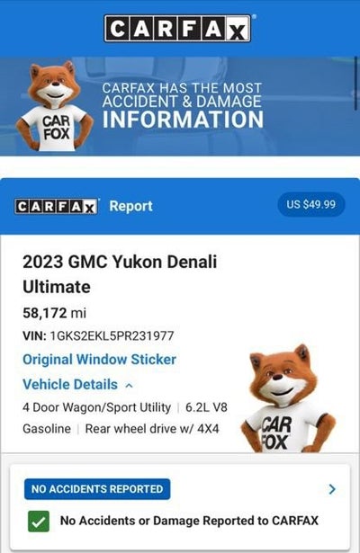 2023 GMC Yukon Denali Ultimate