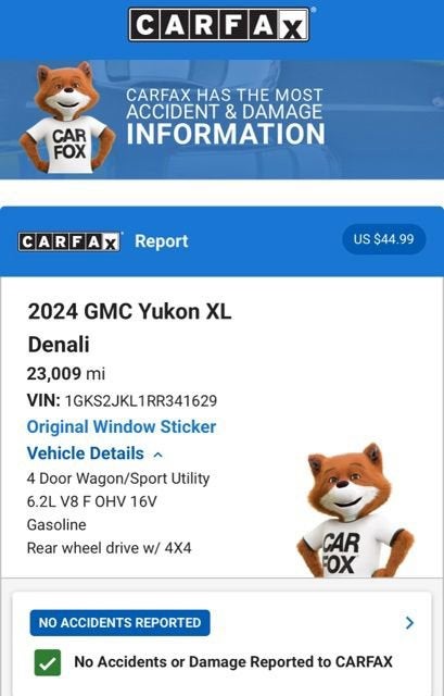 2024 GMC Yukon XL Denali