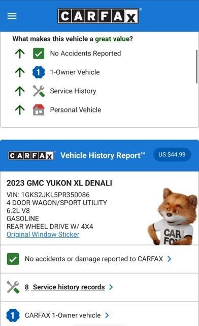 2023 GMC Yukon XL Denali