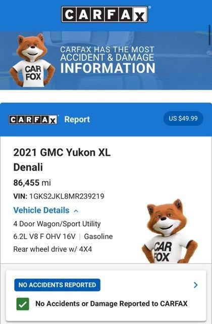 2021 GMC Yukon XL Denali