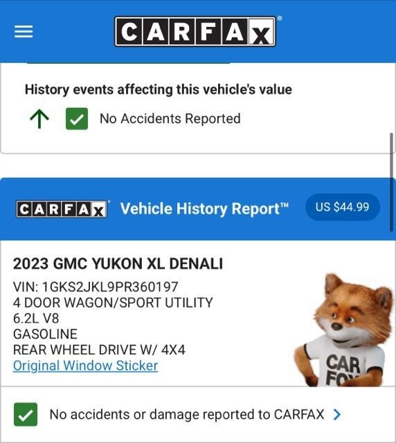 2023 GMC Yukon XL Denali