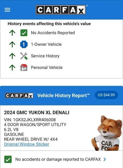 2024 GMC Yukon XL Denali