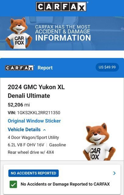 2024 GMC Yukon XL Denali Ultimate