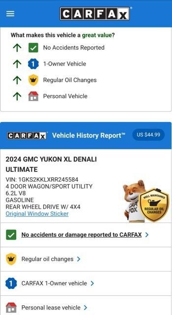 2024 GMC Yukon XL Denali Ultimate