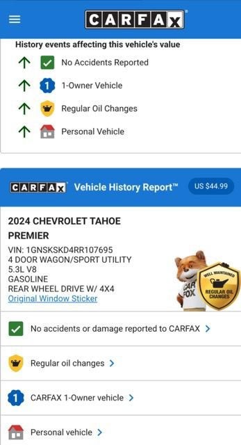 2024 Chevrolet Tahoe Premier