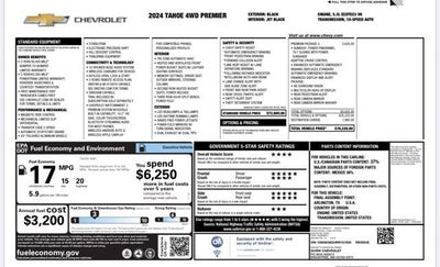 2024 Chevrolet Tahoe Premier
