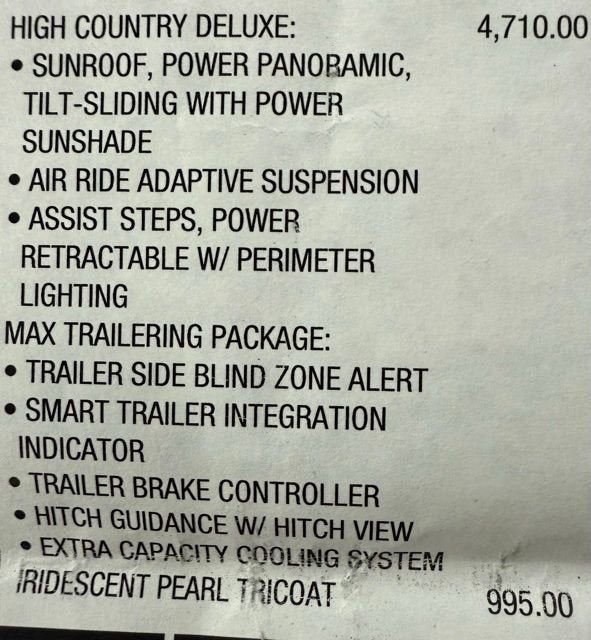 2024 Chevrolet Tahoe High Country