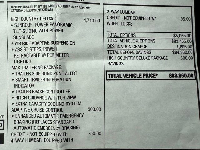 2023 Chevrolet Tahoe High Country