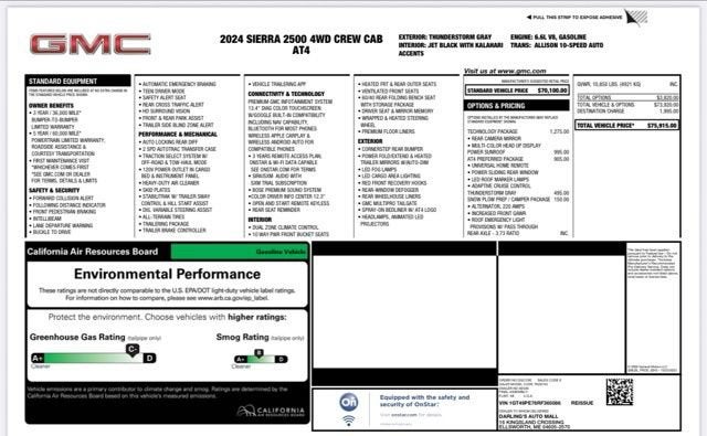 2024 GMC Sierra 2500 HD AT4
